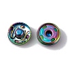 Ion Plating(IP) 202 Stainless Steel Snap Buttons BUTT-I017-01B-MC-2