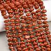 Natural Red Jaseper Beads Strands G-RM250109-A16-1