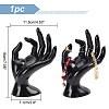 Plastic Mannequin Hand Jewelry Display Holder Stands RDIS-WH0009-013A-2