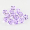 Transparent Acrylic Beads PL505Y-15-2