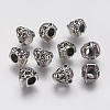 Ion Plating(IP) 304 Stainless Steel European Beads STAS-J022-022AS-2
