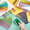 Plastic Guided Reading Strips Tools Finger Focus AJEW-GL0001-41-3