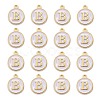 Golden Plated Alloy Charms ENAM-S118-01B-2