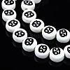 Handmade Porcelain Ceramic Beads Strands PORC-S502-032G-3