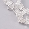 Natural Quartz Crystal Beads Strands G-G782-22-3