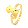 201 Stainless Steel Adjustable Ring for Women RJEW-D082-04F-1
