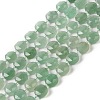 Natural Green Aventurine Bead Strands G-C116-A02-01-1