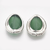 Natural Green Agate Beads G-T120-04E-2