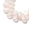 Natural Rose Quartz Beads Strands G-B064-B30-4