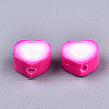 Handmade Polymer Clay Beads X-CLAY-T016-67-4