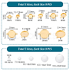 DIY Blank Dome 304 Stainless Steel Link Connector Making Kit DIY-PH0022-61-2