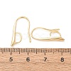 Brass Earring Hooks KK-H502-11G-01-3
