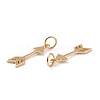 Brass Charms KK-A149-05G-3