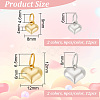 24Pcs 4 Style Alloy Charms FIND-PH0010-66-2