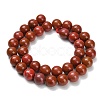 Synthetic Red Jasper Beads Strands G-F826-B02-10mm-3