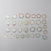 30Pcs 15 Styles Christmas Theme PET Self Adhesive Stickers STIC-WH0007-01B-1
