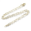 Brass Paperclip Chains MAK-S072-10B-KC-3