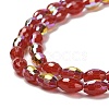 Baking Paint Glass Beads Strands DGLA-D001-02E-3