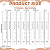 10Pcs 5 Style Acrylic Clay Depth Guides TOOL-WH0159-40-2