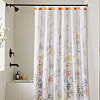 12Pcs Leaf Resin Shower Curtain Hook AJEW-SP0006-01B-6