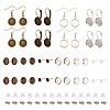 Fashewelry Brass Earring Finding Sets FIND-FW0001-19-2