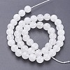 Natural White Jade Beads Strands GSR8mmC138-3