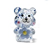 Transparent Resin Little Bear Ornament RESI-S015-01H-1