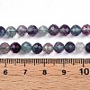 Natural Rainbow Fluorite Beads Strands G-T140-22A-5