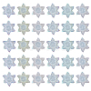 30Pcs 6 Colors Acrylic Ear Nuts FIND-SC0001-18-1