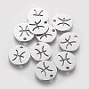 Non-Tarnish 304 Stainless Steel Charms STAS-Q201-T095-12-1