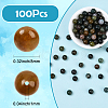 100Pcs Natural Indian Agate Beads G-SP0001-20C-2