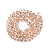 Electroplate Glass Beads Strands X-EGLA-A044-T8mm-A20-3