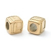 Ion Plating(IP) 304 Stainless Steel European Beads STAS-H145-01L-G-1