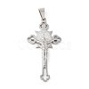 Non-Tarnish 304 Stainless Steel Big Pendants X-STAS-D052-03P-1