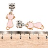 Alloy Enamel European Dangle Charms PALLOY-YW002-05-3