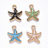 Alloy Enamel Pendants ENAM-S121-023-M-1