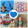500Pcs Transparent Plastic Beads KY-SP0001-54B-5