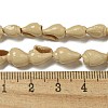 Spray Painted Natural Spiral Shell Beads Strands BSHE-G039-08D-3