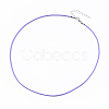 Waxed Cotton Cord Necklace Making MAK-S032-1.5mm-B10-2