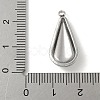 304 Stainless Steel Pendants STAS-P388-12P-3