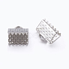 Iron Ribbon Crimp Ends X-E004Y-NF-1