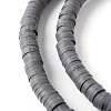 Handmade Polymer Clay Beads Strands CLAY-R089-4mm-Q062-4