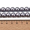 Eco-Friendly Dyed Glass Pearl Round Beads Strands HY-A002-10mm-RB028-3