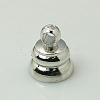 Brass Magnetic Clasps with Loops KK-G079-N-5
