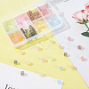 160Pcs 8 Colors Crackle Glass Beads GLAA-PH0001-38-2