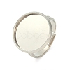 Adjustable Brass Ring Components KK-J110-P-NF-3