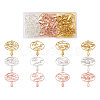 Beadthoven 24Pcs 12 Styles Zinc Alloy Links FIND-BT0001-02-15