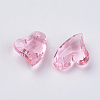 Transparent Acrylic Charms X-MACR-G055-11mm-26X-2