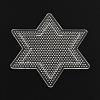 Star Pegboards for 3x2.5mm Mini Fuse Beads X-DIY-Q009-07-2