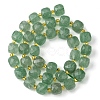 Natural Green Strawberry Quartz Beads Strands G-Q010-A20-01-3